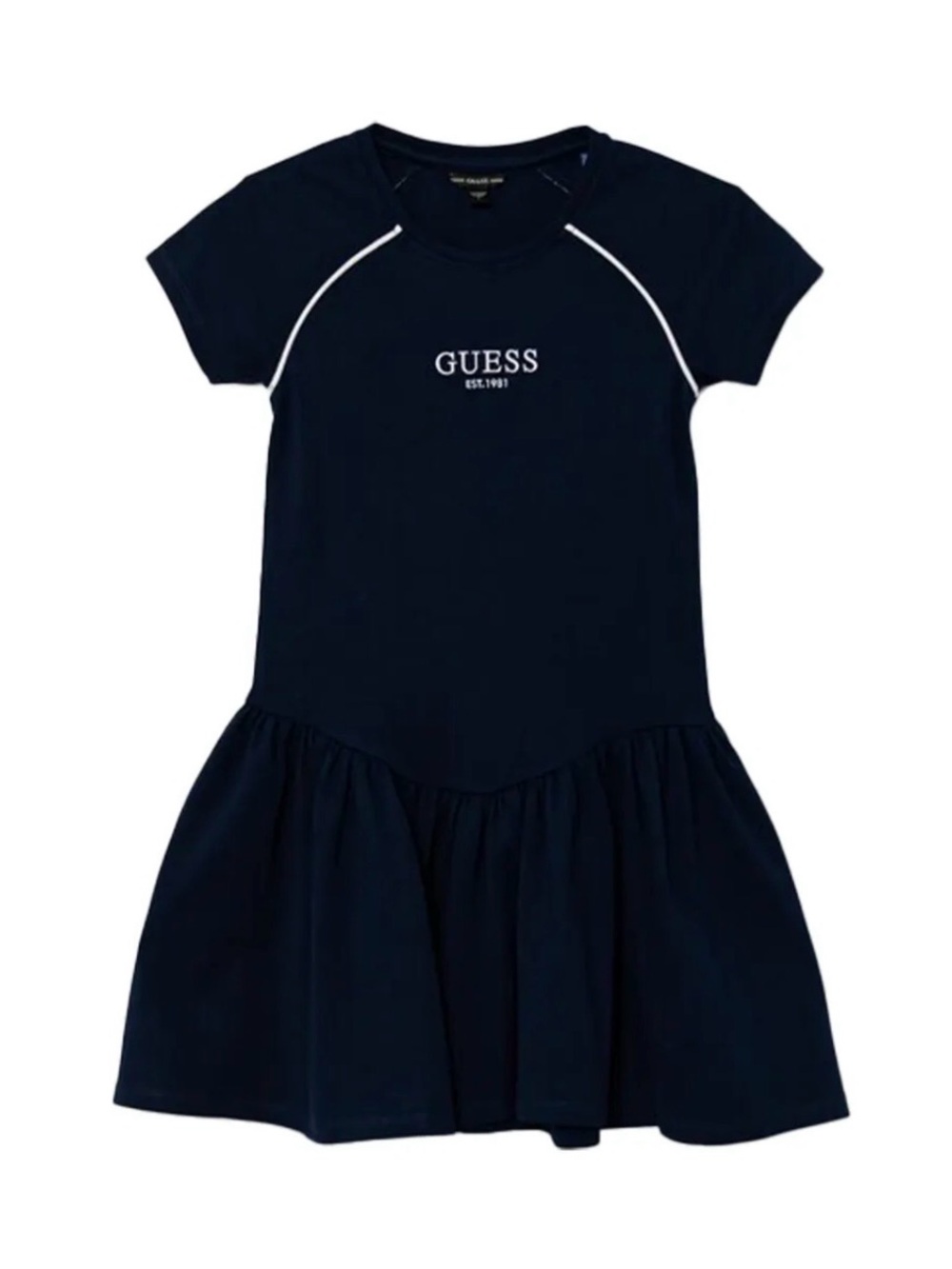 Guess Navy Dress with White Piping